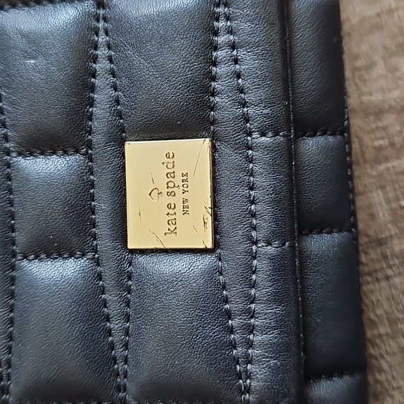 Kate Spade - Black Quilted Crossbody Bag - Picture 4 of 11